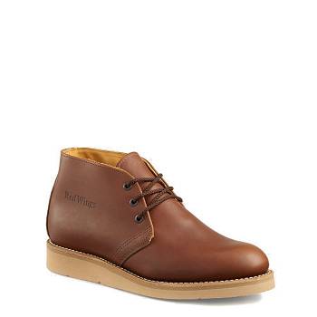 Red Wing Traction Tred Chukka Soft Toe - Hnede Pracovne Cizmy Panske, RW300SK